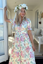 Last inn bildet i Galleri-visningsprogrammet, AdelIC long ss kjole pastel garden