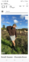 Last inn bildet i Galleri-visningsprogrammet, Nora IC brun genser
