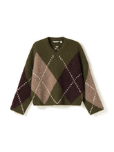 Last inn bildet i Galleri-visningsprogrammet, Lai knit avocado green mix genser