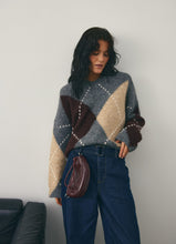 Last inn bildet i Galleri-visningsprogrammet, Lai knit grå genser