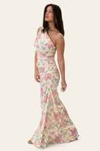 Last inn bildet i Galleri-visningsprogrammet, Andreaic satin dress pastel garden