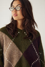 Last inn bildet i Galleri-visningsprogrammet, Lai knit avocado green mix genser