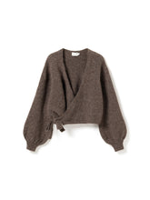Last inn bildet i Galleri-visningsprogrammet, N-maelee knit cardigan timer Brown melange