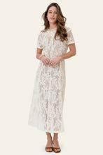 Last inn bildet i Galleri-visningsprogrammet, Elliaic long dress offwhite lace