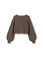Last inn bildet i Galleri-visningsprogrammet, N-maelee knit cardigan timer Brown melange