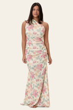 Last inn bildet i Galleri-visningsprogrammet, Andreaic satin dress pastel garden