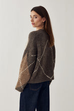 Last inn bildet i Galleri-visningsprogrammet, N-laiana knit cardigan Ashton Brown mix
