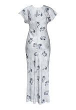 Last inn bildet i Galleri-visningsprogrammet, Gista-dr1 grey flower kjole