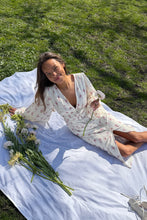 Last inn bildet i Galleri-visningsprogrammet, Adaic long dress offwhite vintage rose