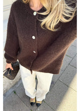 Last inn bildet i Galleri-visningsprogrammet, Ida IC brun cardigan
