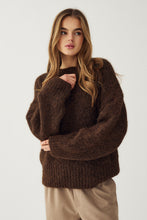 Last inn bildet i Galleri-visningsprogrammet, N-Monika Knit chocolate