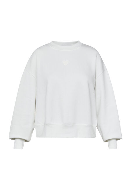 HIKE-SW7 hvit sweatshirt