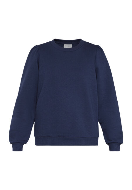 NEW.PEVA PUFF navy sweatshirt