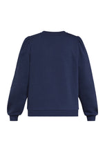 Last inn bildet i Galleri-visningsprogrammet, NEW.PEVA PUFF navy sweatshirt
