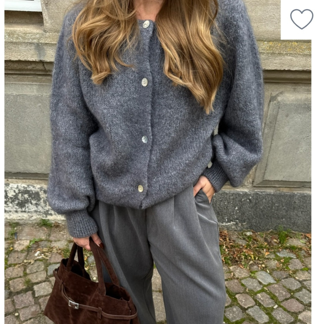 Ida IC grå cardigan