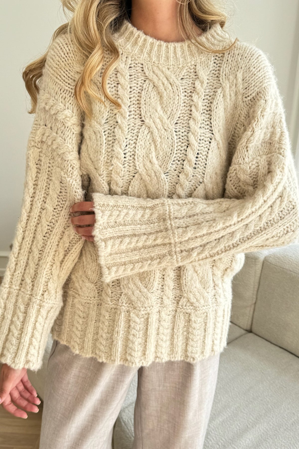 Kiki IC genser offwhite