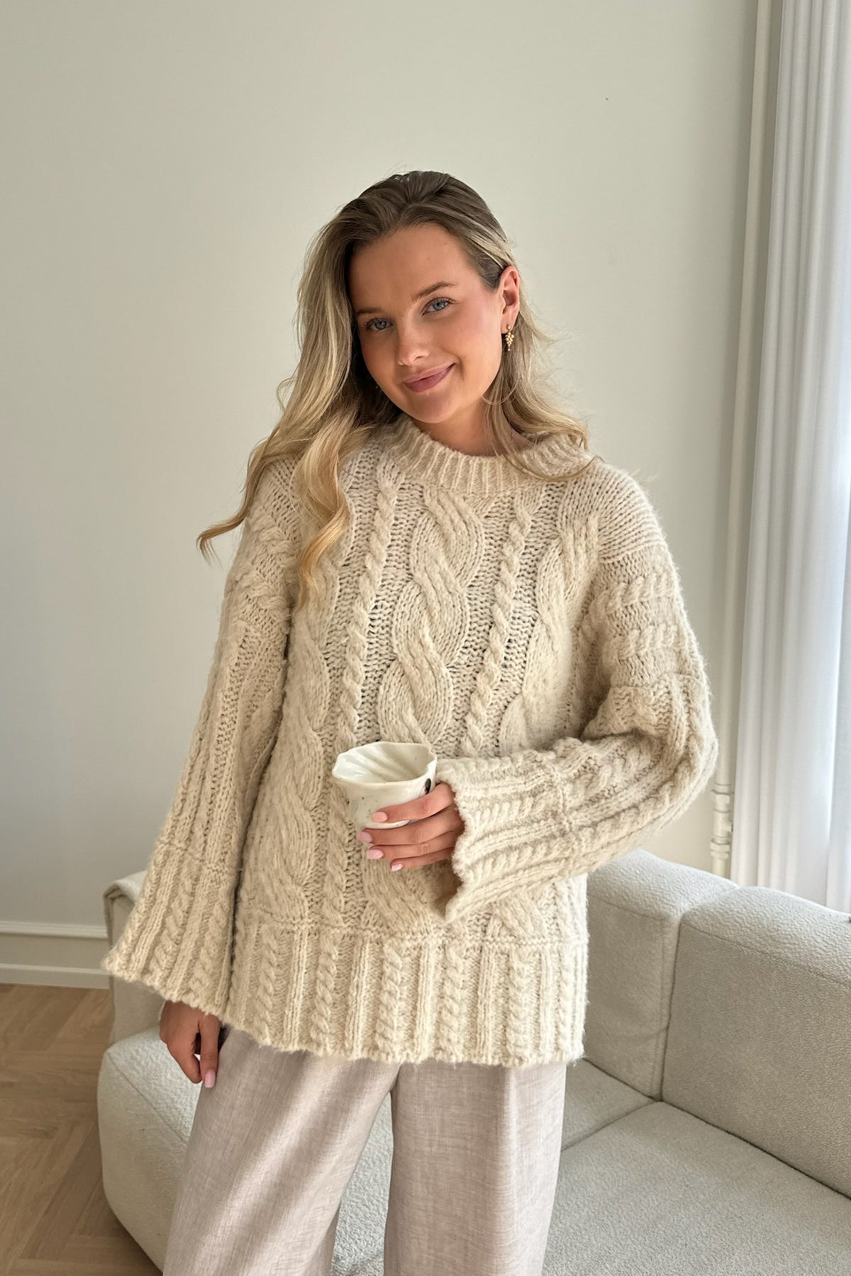 Kiki IC genser offwhite