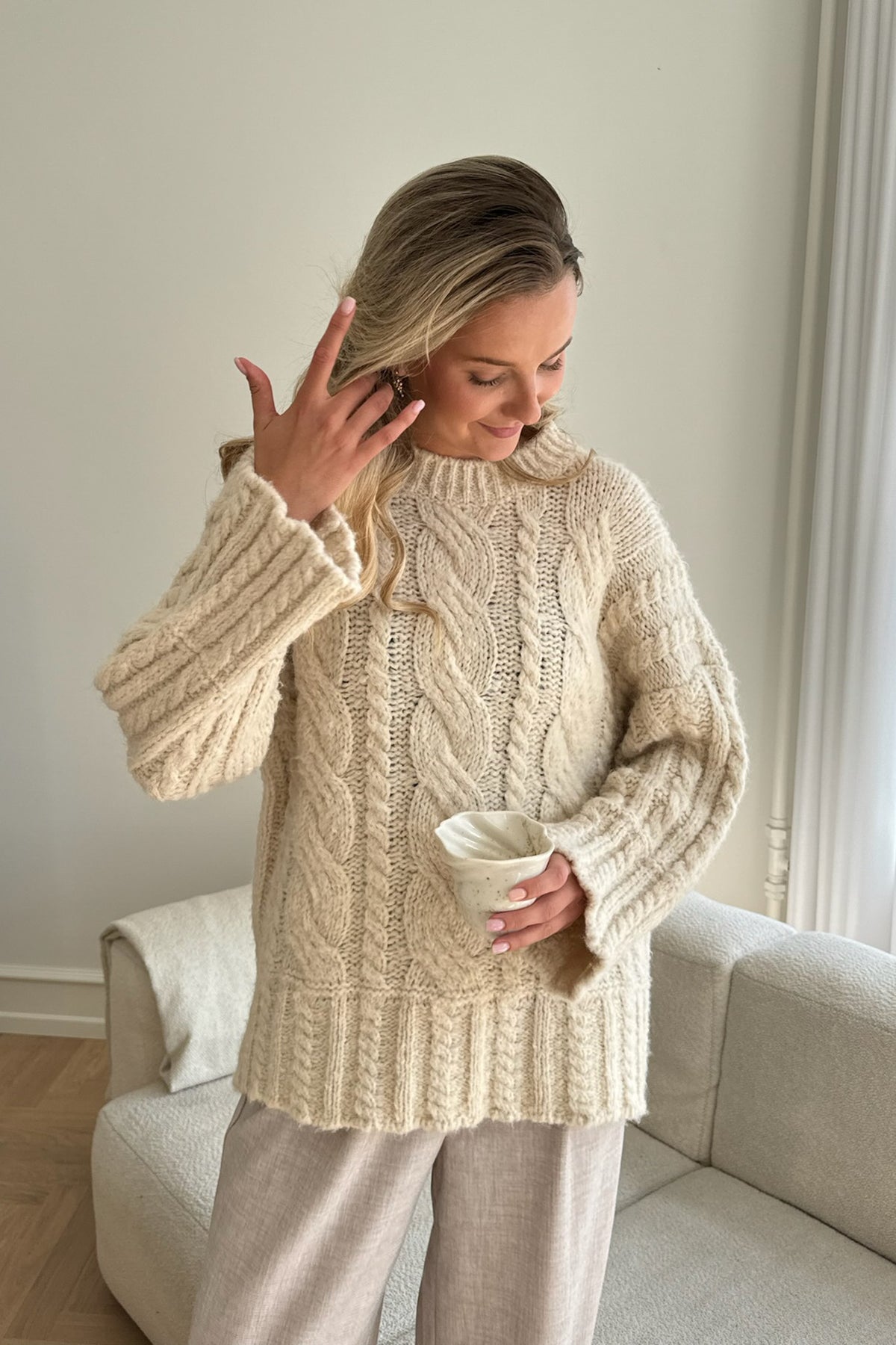 Kiki IC genser offwhite