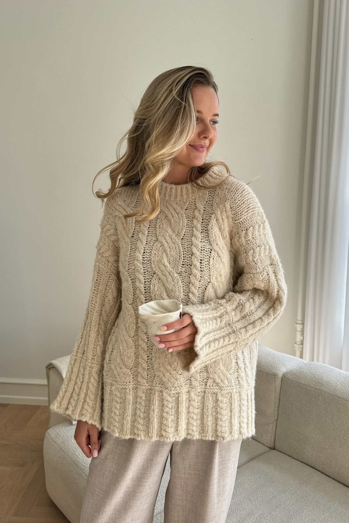Kiki IC genser offwhite
