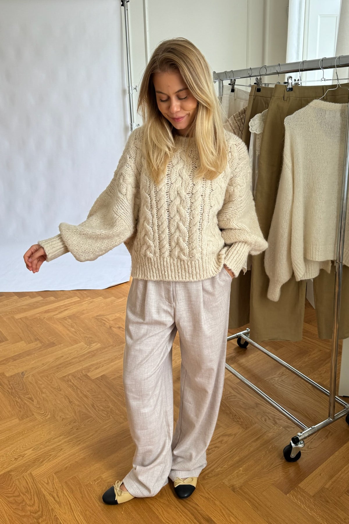 Nora IC off white genser