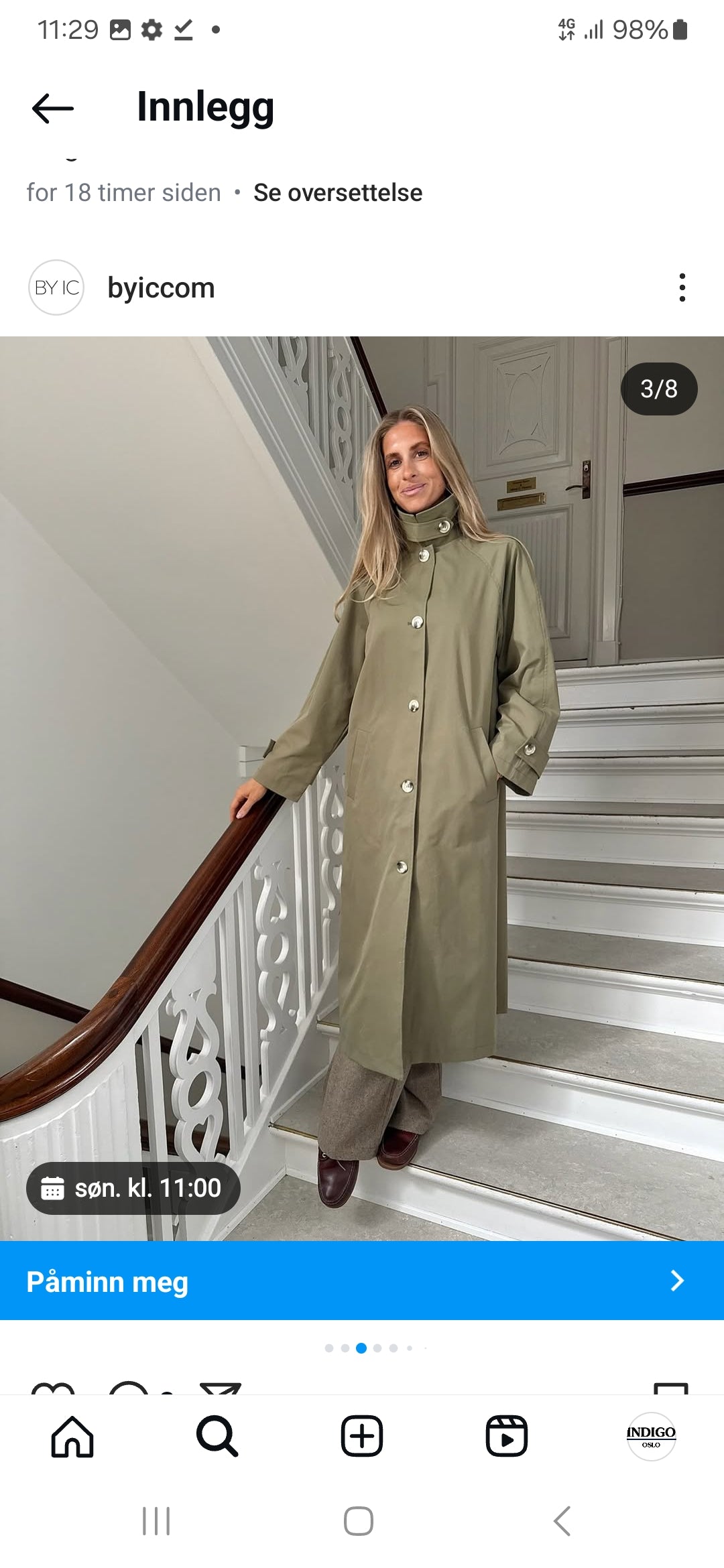 Ava IC trenchcoat khaki