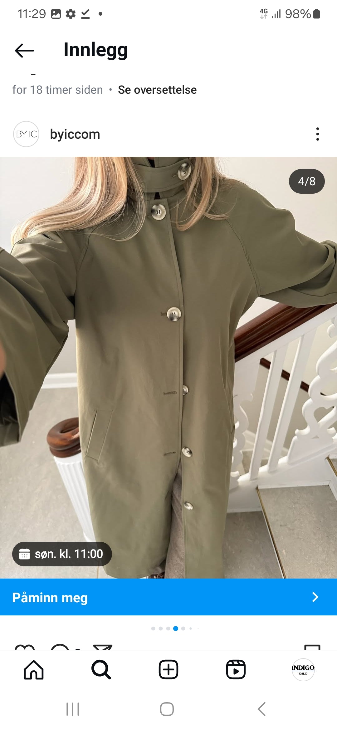 Ava IC trenchcoat khaki