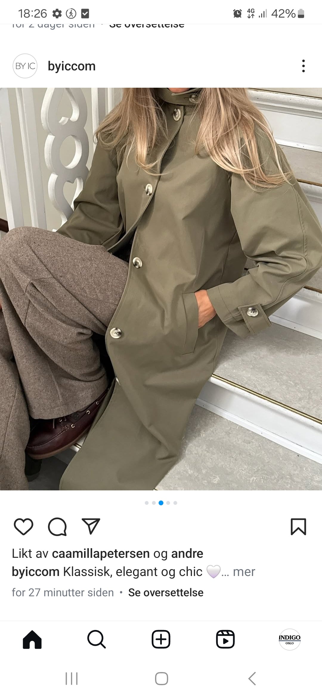 Ava IC trenchcoat khaki
