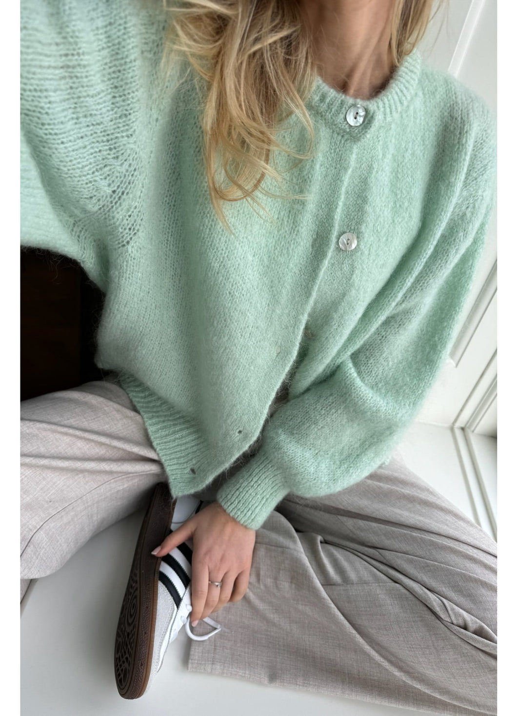 Ida IC grønn cardigan