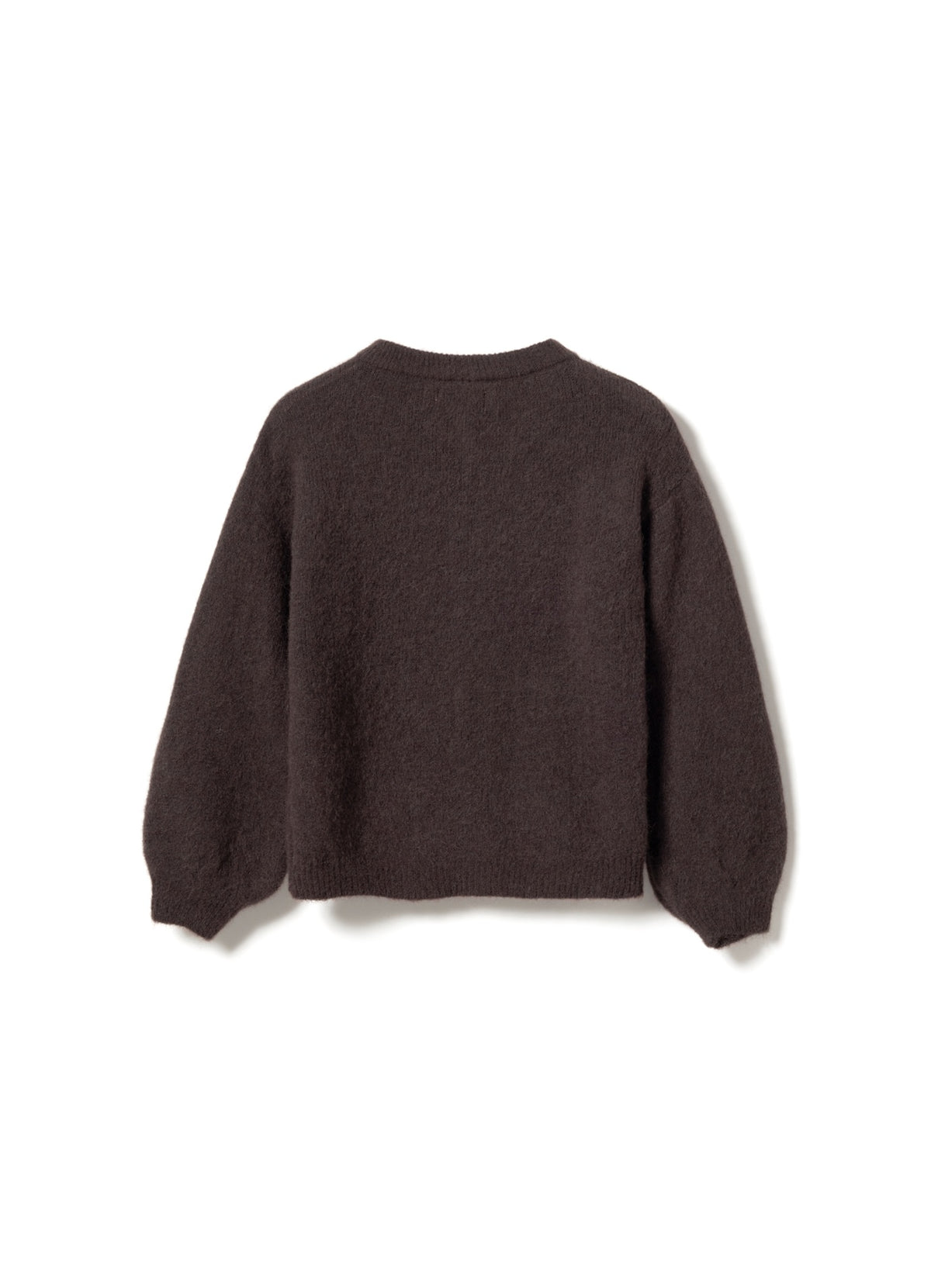 Kae knit cardigan dark chocolate