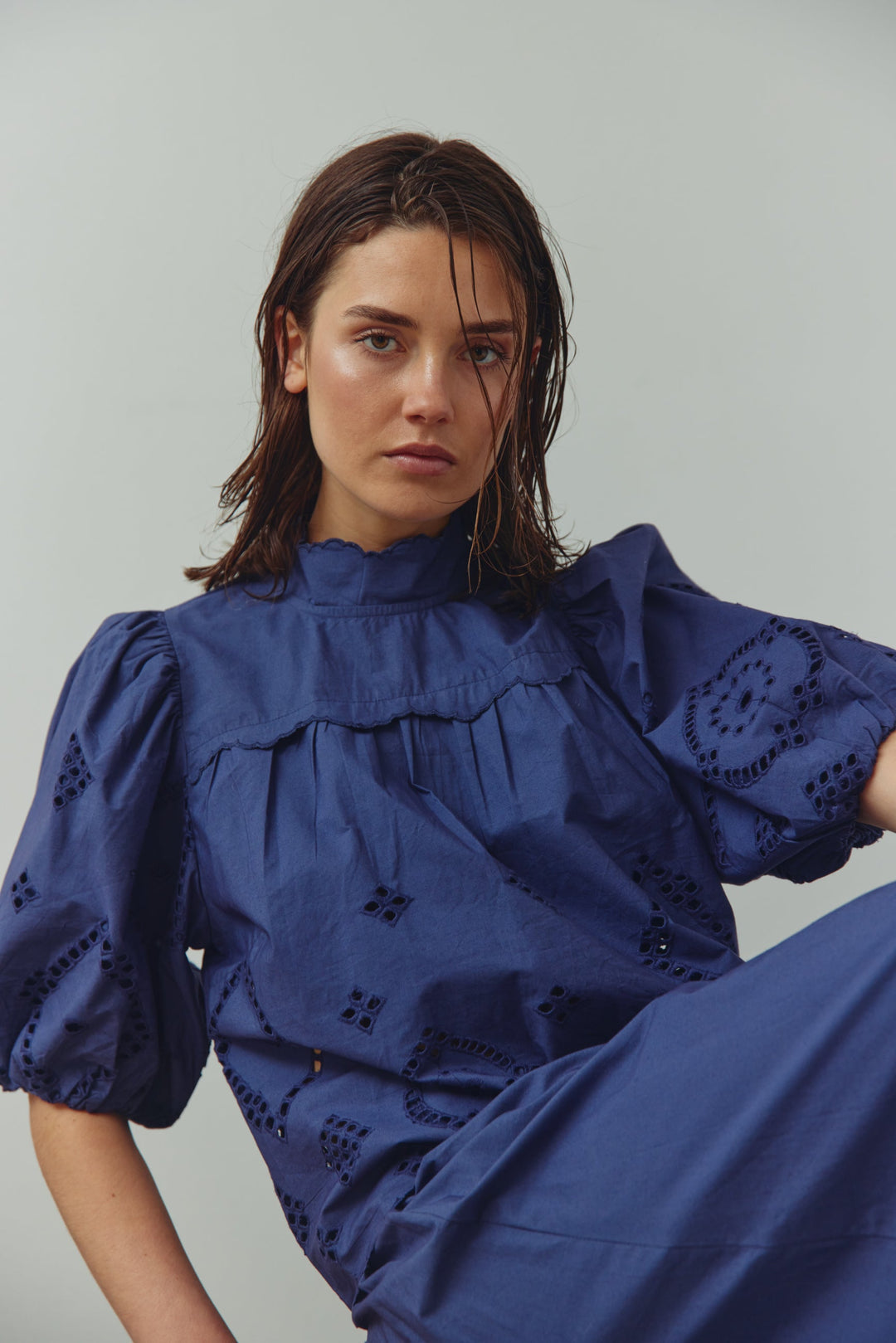 Noella N-Marilyn Blouse Dusty Blue