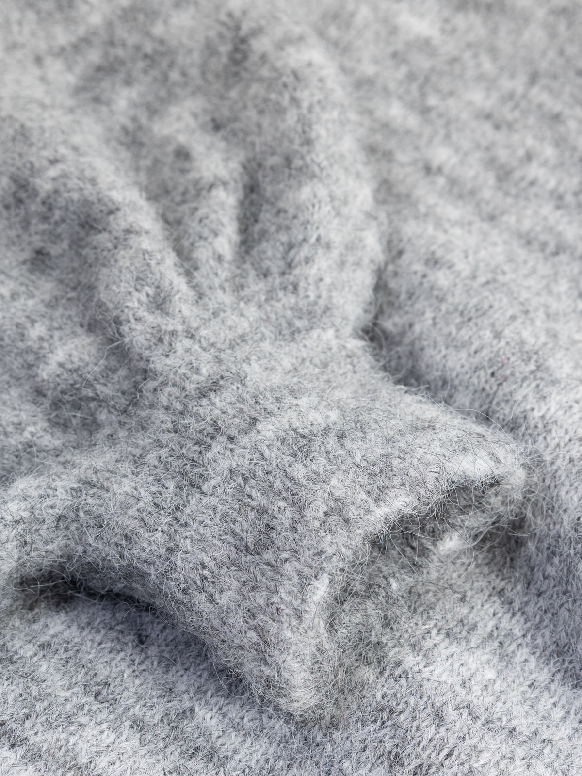 N-maelee knit cardigan medium grey melange