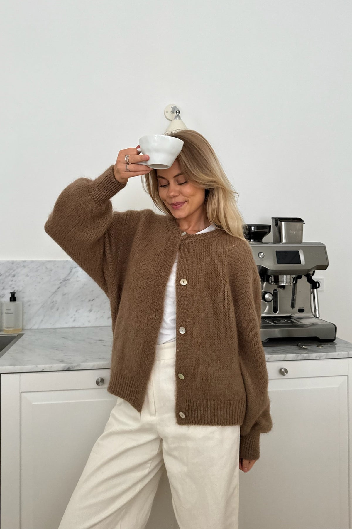 IdaIC Cardigan - Camel