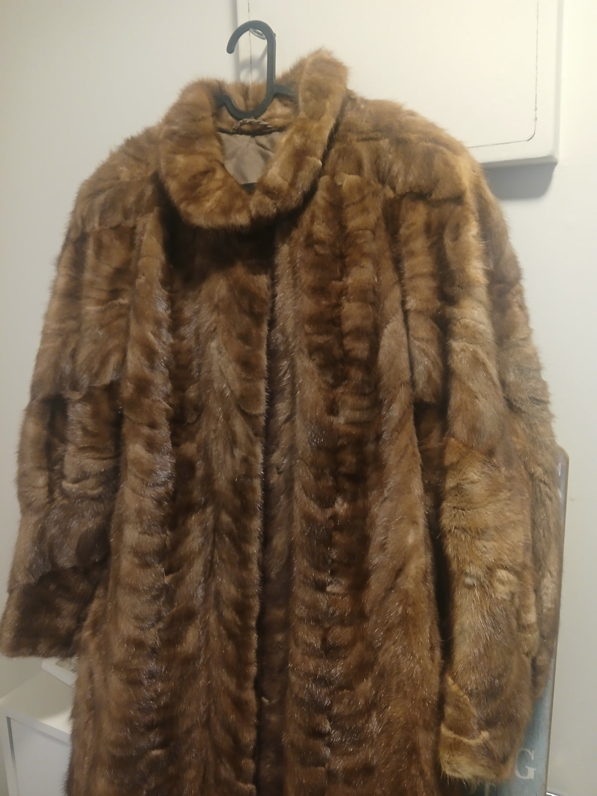 Vintage pelskåpe