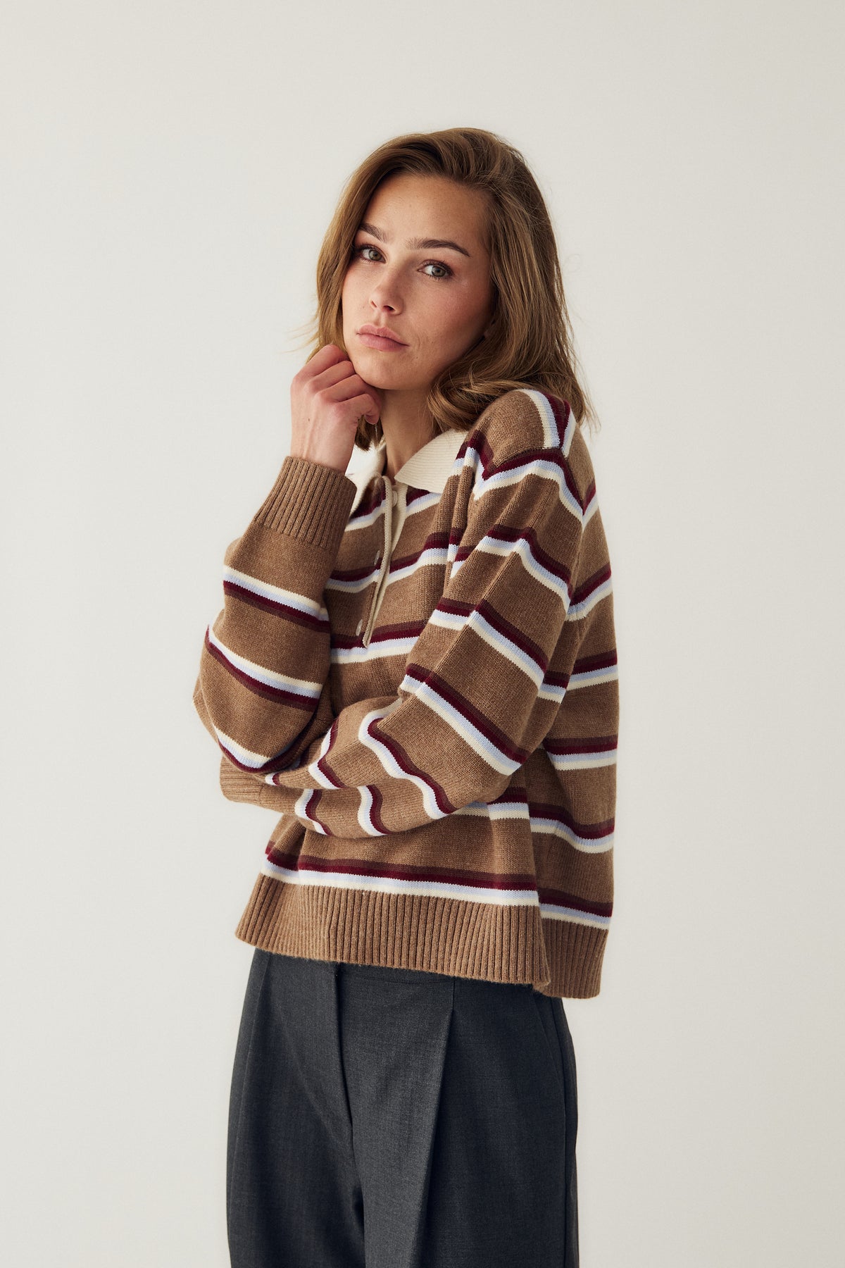 N- merryll knit delissa multi stripe