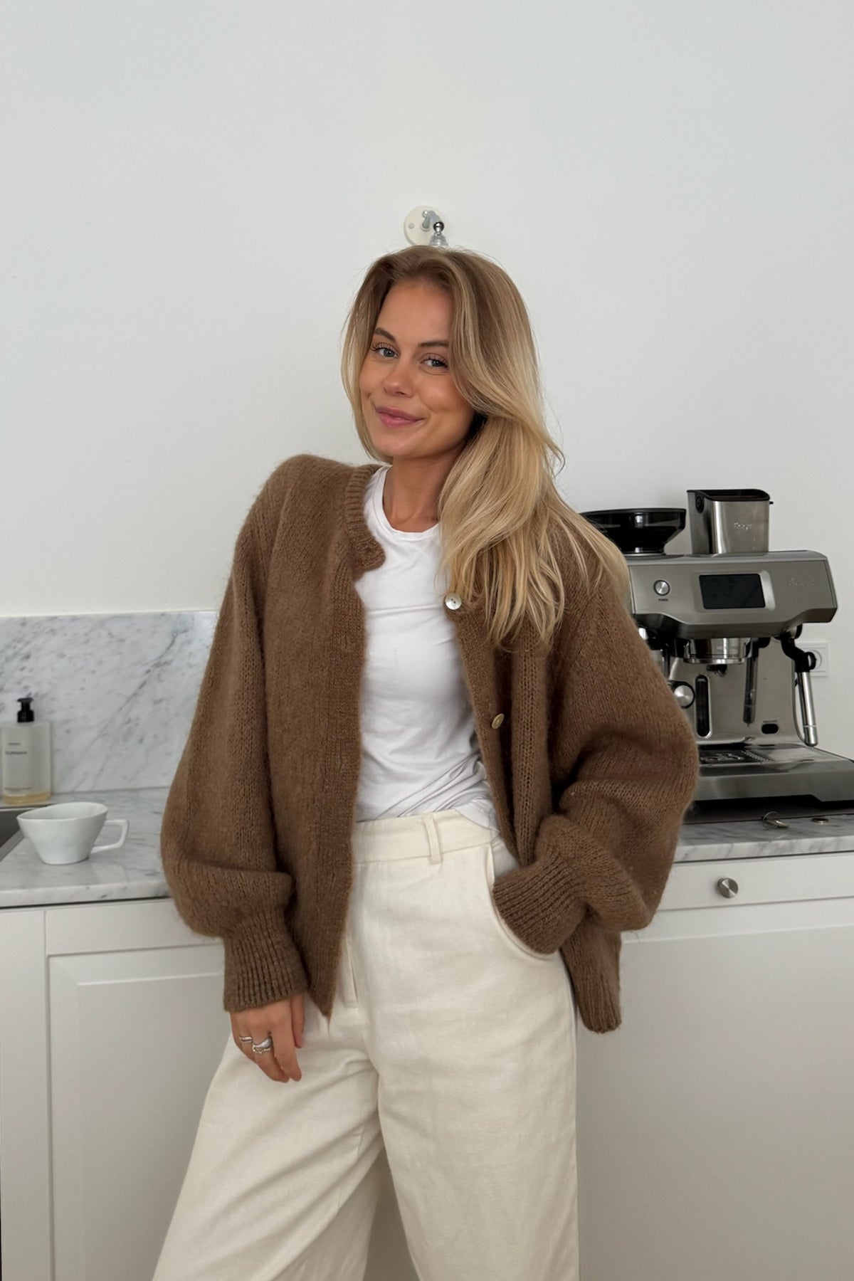 IdaIC Cardigan - Camel