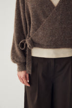 Last inn bildet i Galleri-visningsprogrammet, N-maelee knit cardigan timer Brown melange
