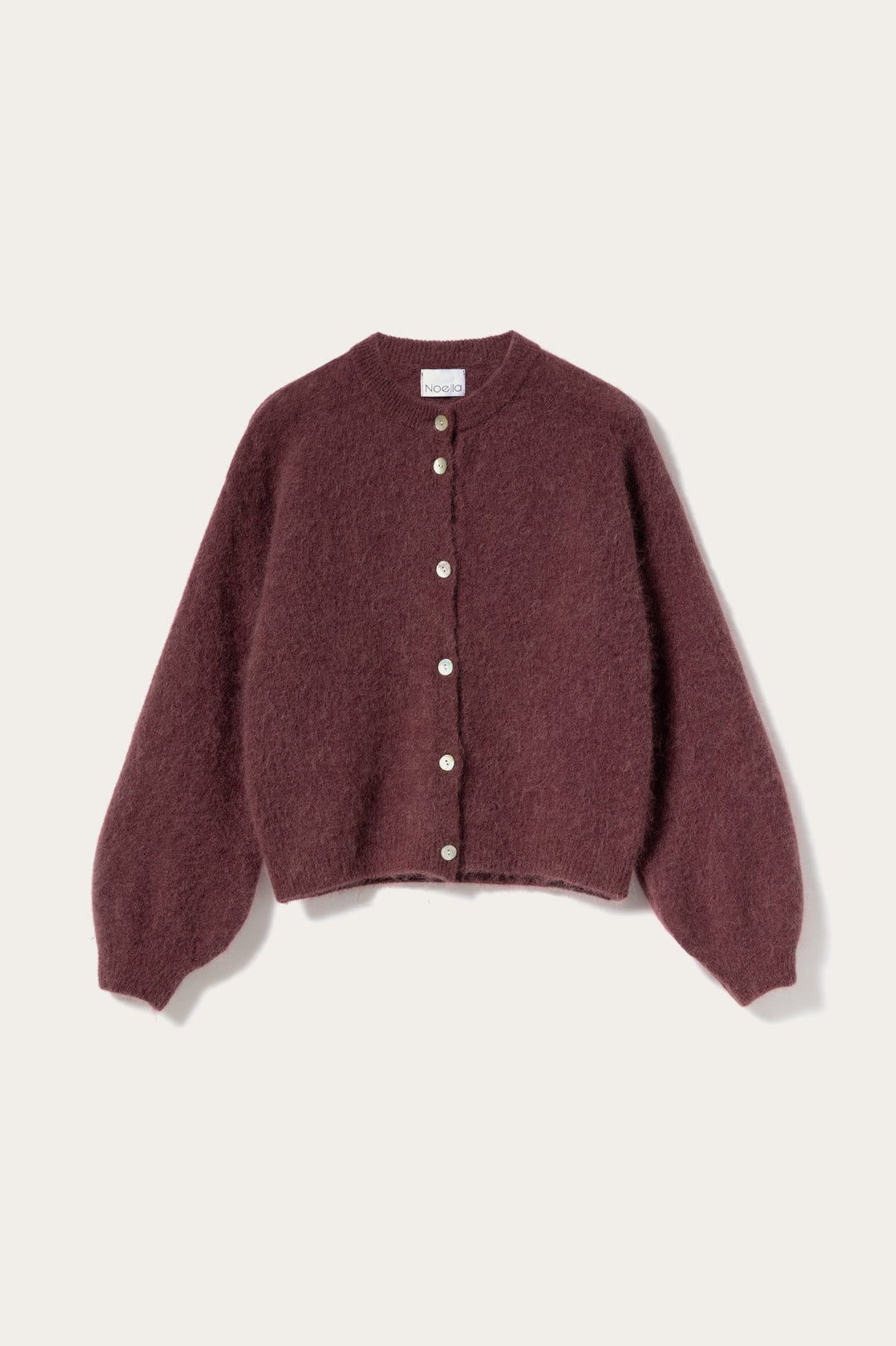Kae knit cardigan-rust