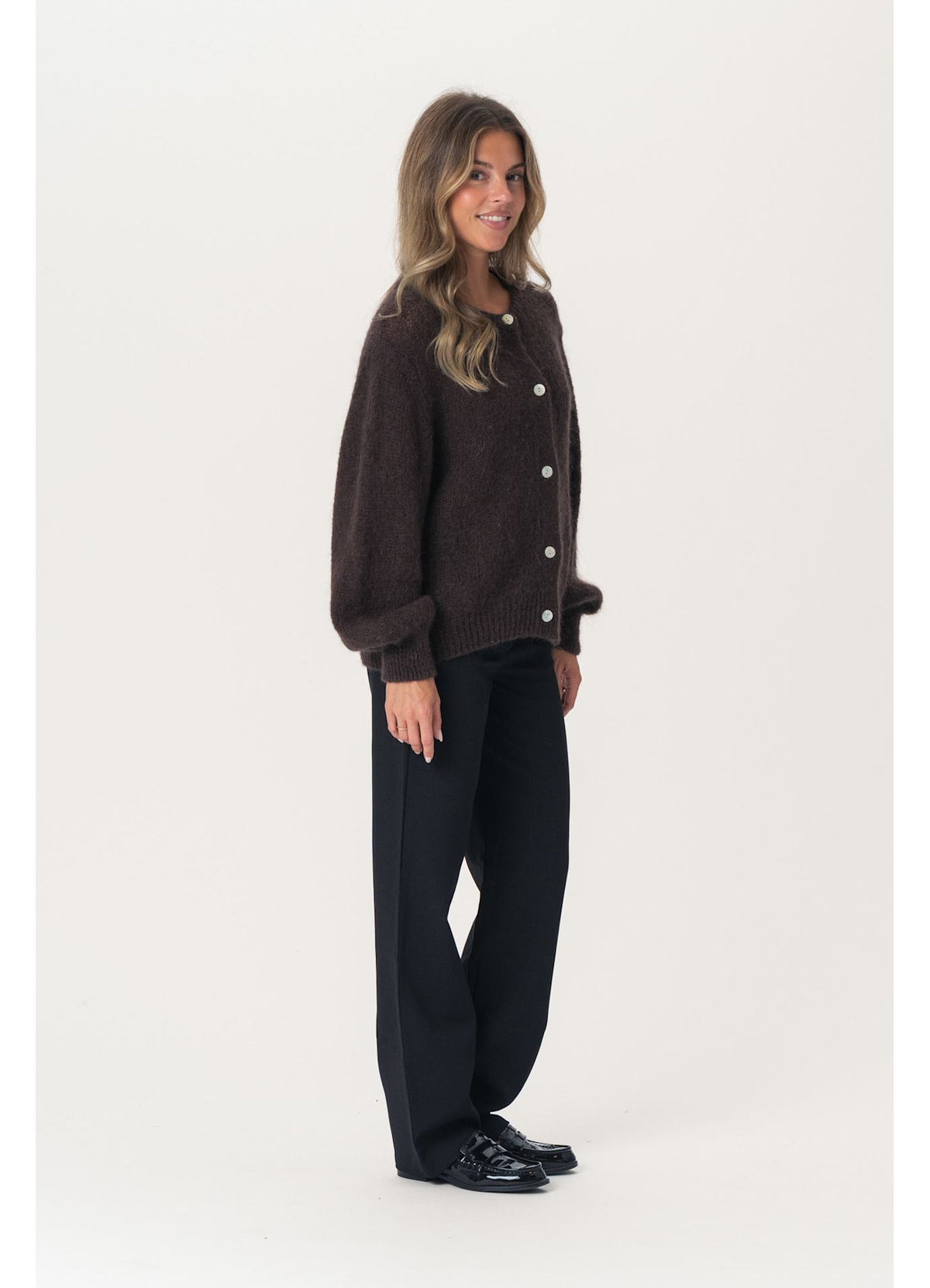 Ida IC brun cardigan
