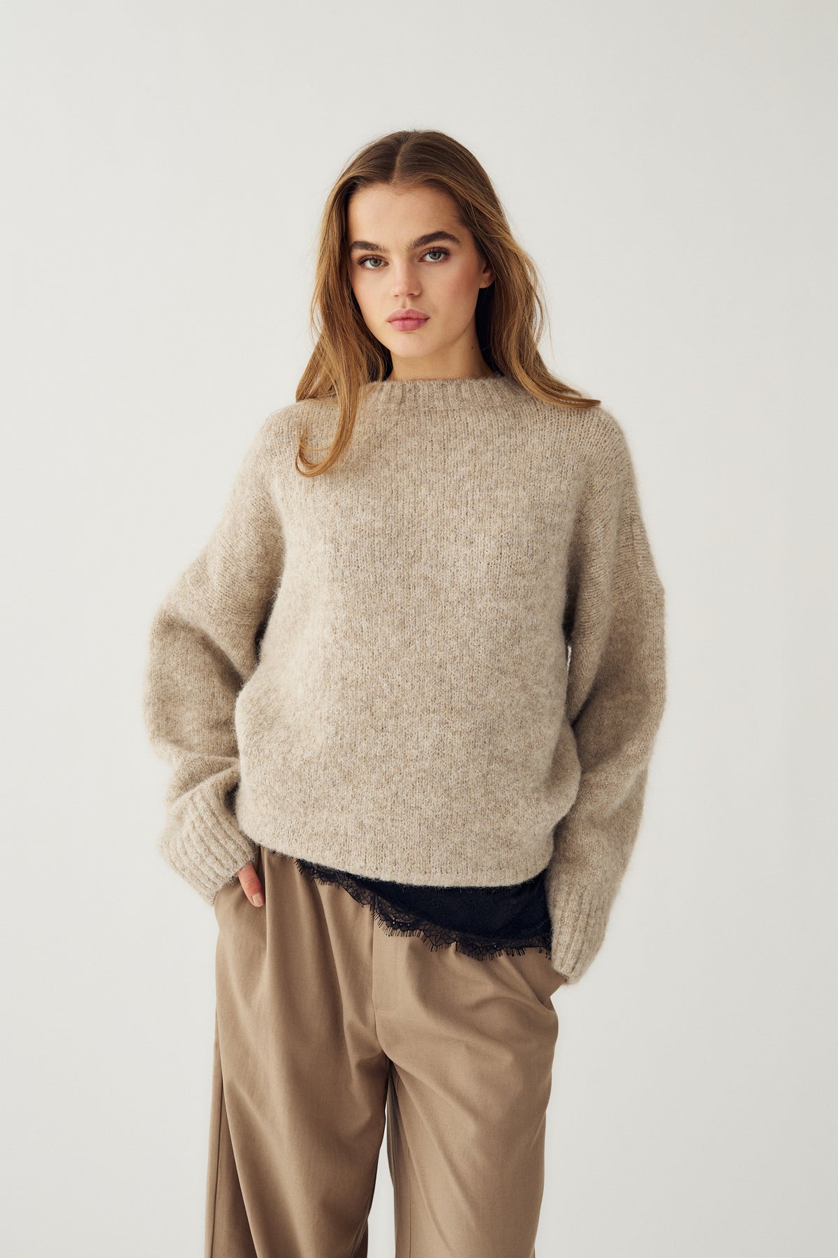 N-Monika Knit sand