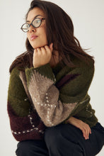 Last inn bildet i Galleri-visningsprogrammet, Lai knit avocado green mix genser
