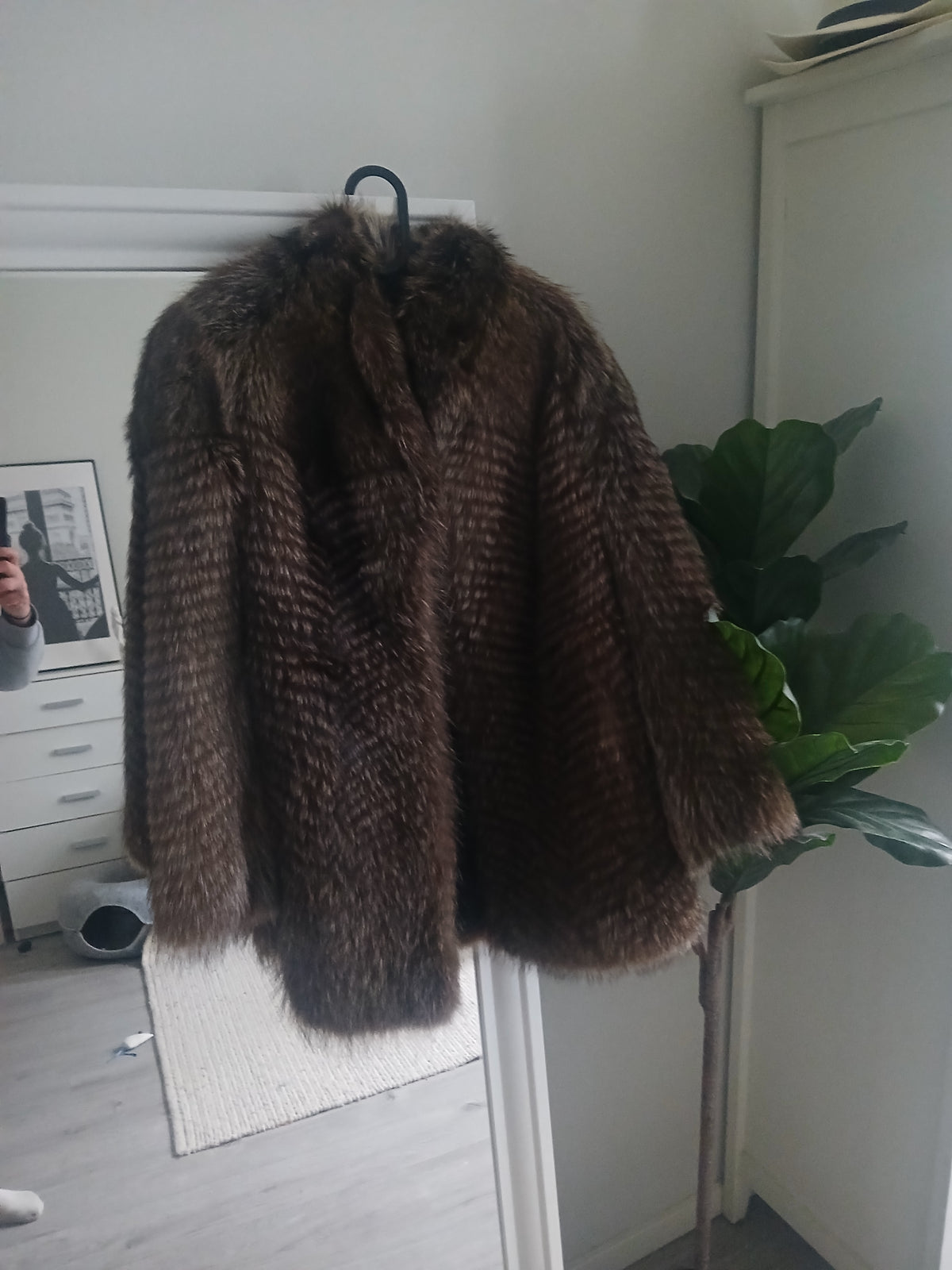 Vintage pelsjakke