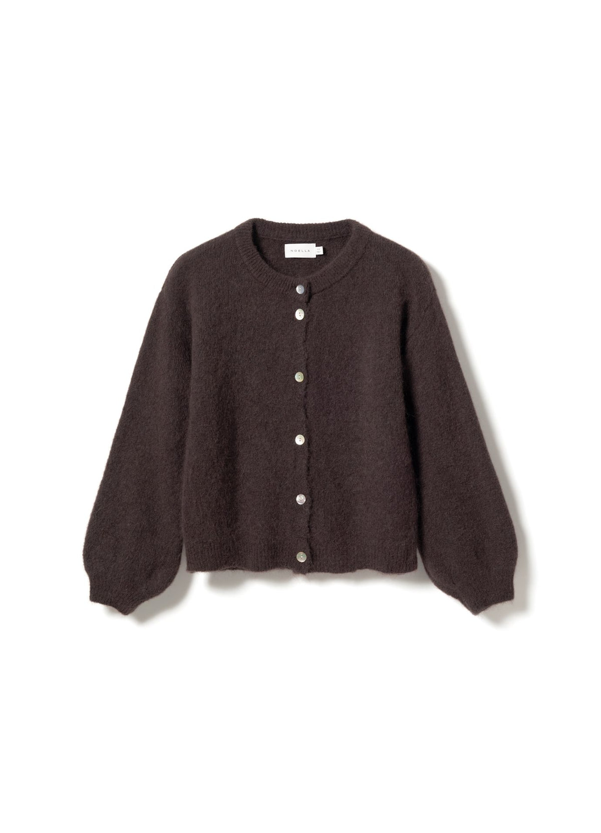 Kae knit cardigan dark chocolate