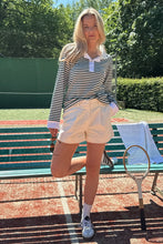 Last inn bildet i Galleri-visningsprogrammet, CarlyIC Polo - Green Stripes
