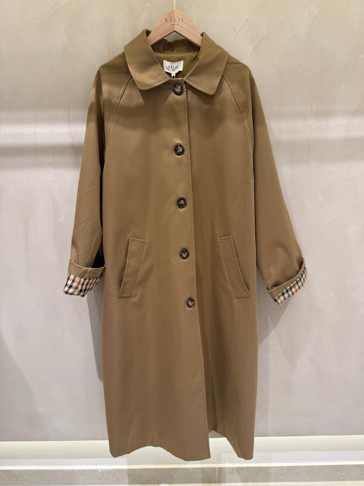Brun trenchcoat
