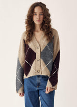 Last inn bildet i Galleri-visningsprogrammet, N - Laiana knit cardigan sand melange
