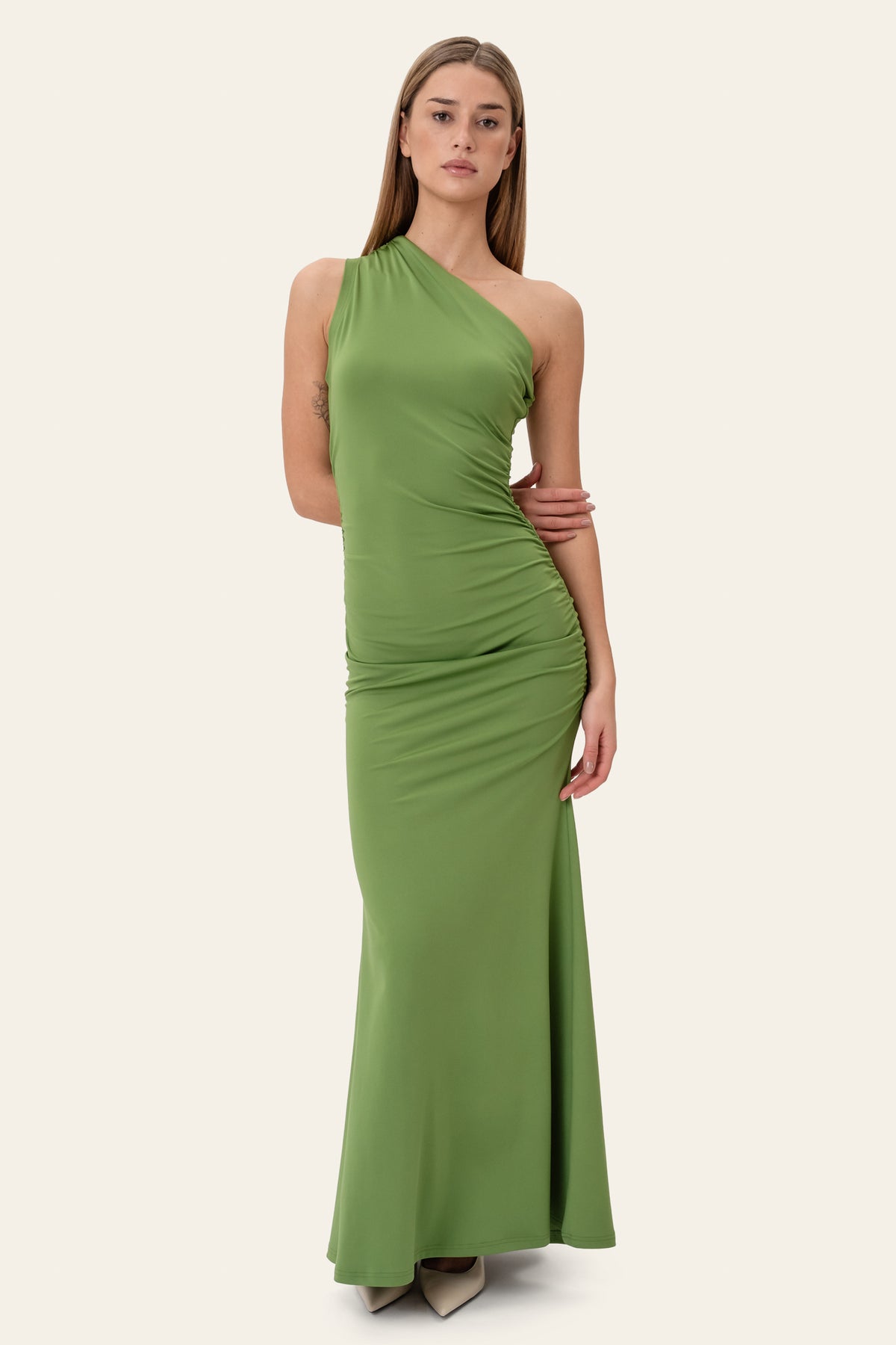 Andreaic maxi dress green