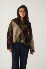 Last inn bildet i Galleri-visningsprogrammet, Lai knit avocado green mix genser
