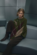 Last inn bildet i Galleri-visningsprogrammet, Lai knit avocado green mix genser
