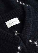 Last inn bildet i Galleri-visningsprogrammet, Lai knit navy genser forhåndsbestilling
