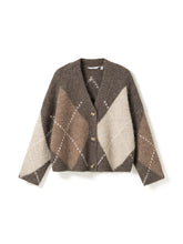 Last inn bildet i Galleri-visningsprogrammet, N-laiana knit cardigan Ashton Brown mix
